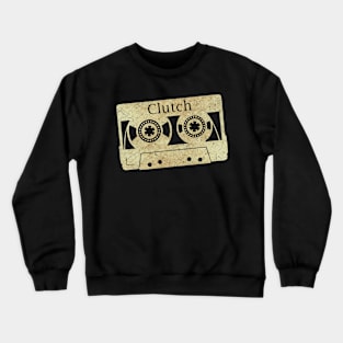 cassette tape vintage Clutch, ElaCuteOfficeGirl Crewneck Sweatshirt